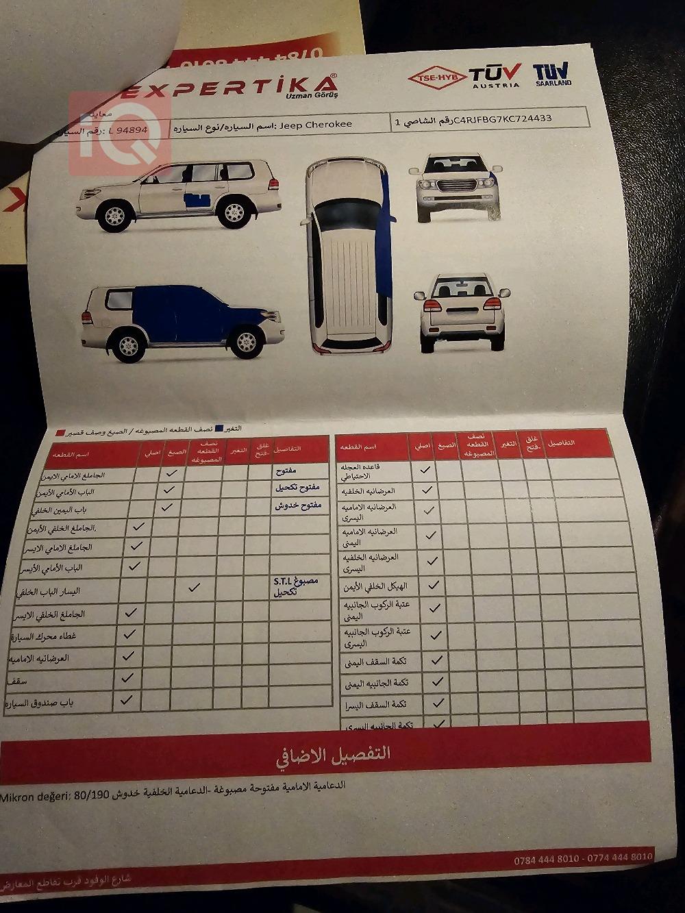 جیپ گراند شیرۆکی